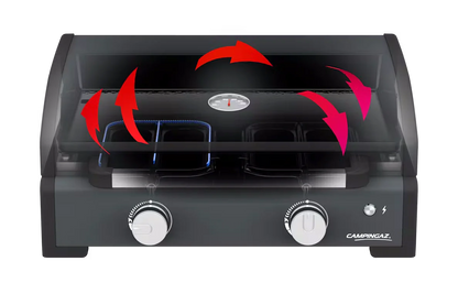 Campingaz Sigma 2 Gas Plancha Griddle with Hood