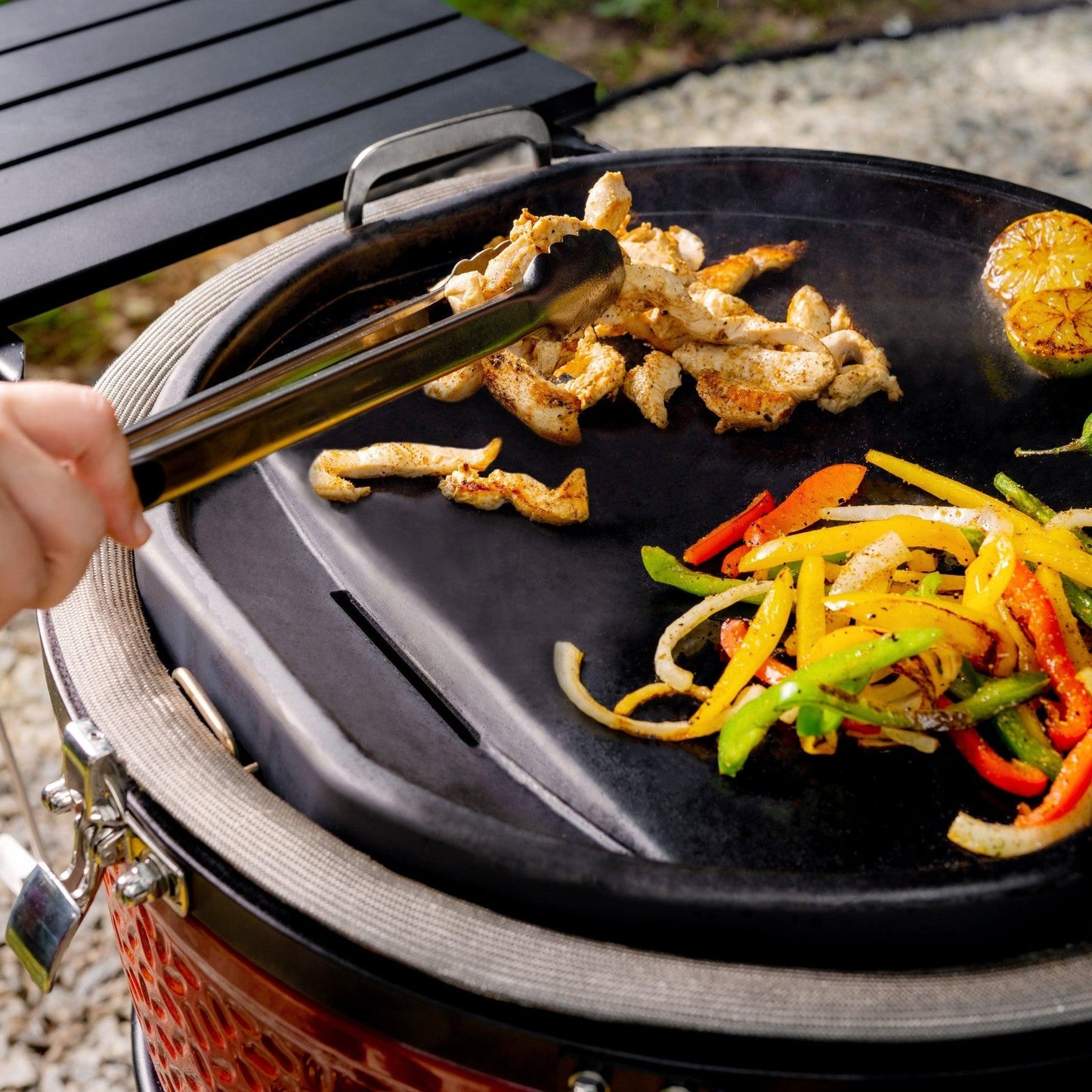 Big Joe Karbon Steel Griddle by Kamado Joe
