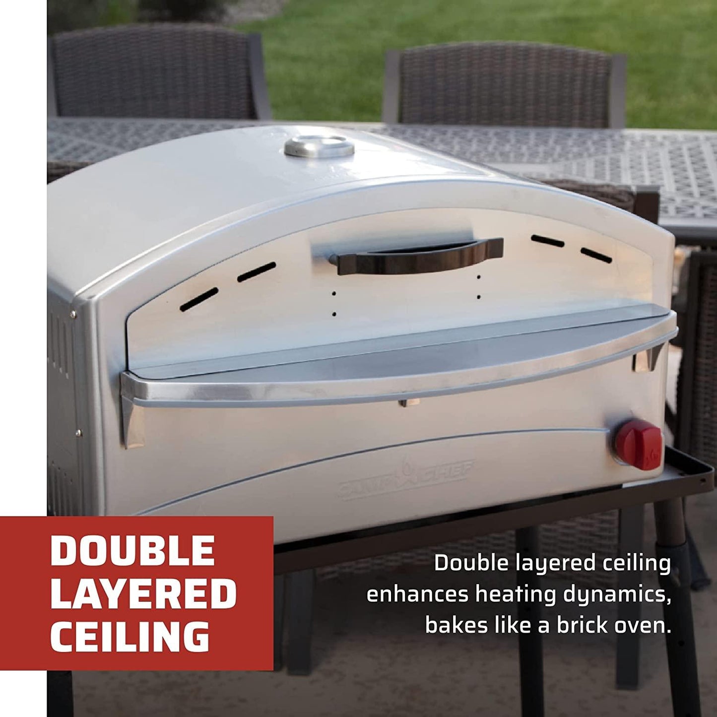 Camp Chef Italia Gas Pizza Oven