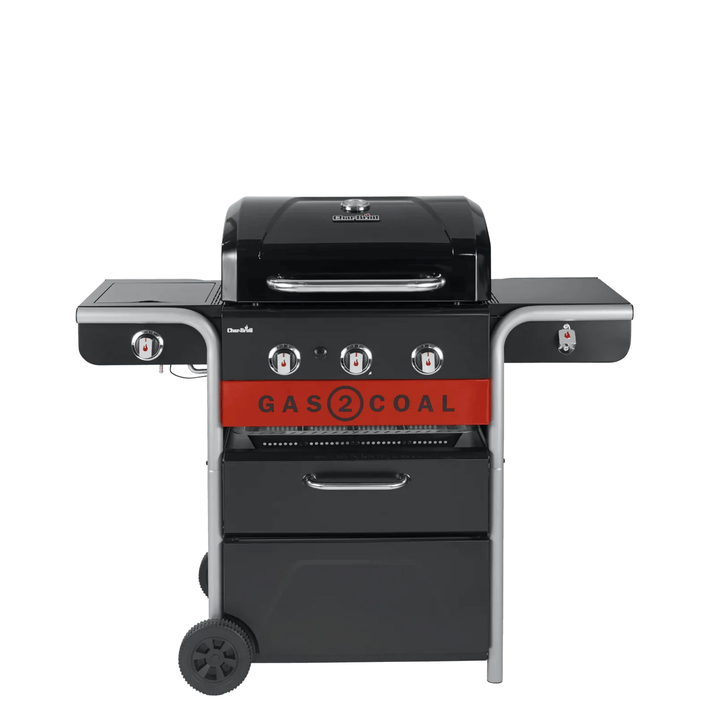 Char-Broil 3 Burner Gas2Coal 2.0 Hybrid Gas & Charcoal BBQ (140925)