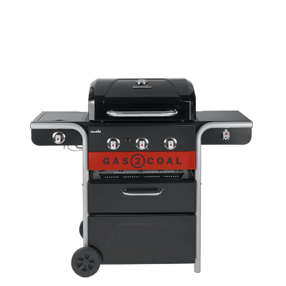 Char-Broil 3 Burner Gas2Coal 2.0 Hybrid Gas & Charcoal BBQ (140925)
