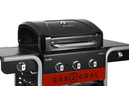 Char-Broil 3 Burner Gas2Coal 2.0 Hybrid Gas & Charcoal BBQ (140925)